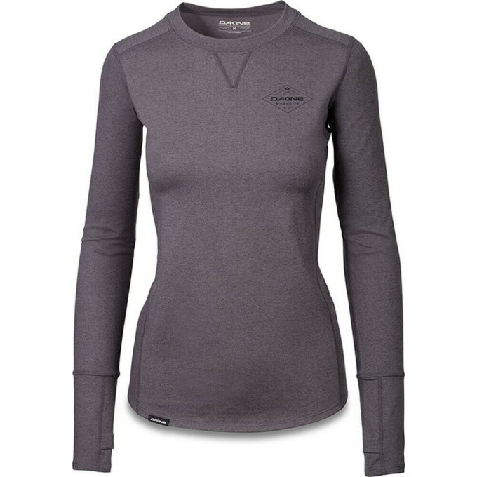 Фуфайка (термобелье) женская DAKINE LARKSPUR MID WEIGHT TOP BLACK HEATHER Размер L 10002520 (0610934295436)