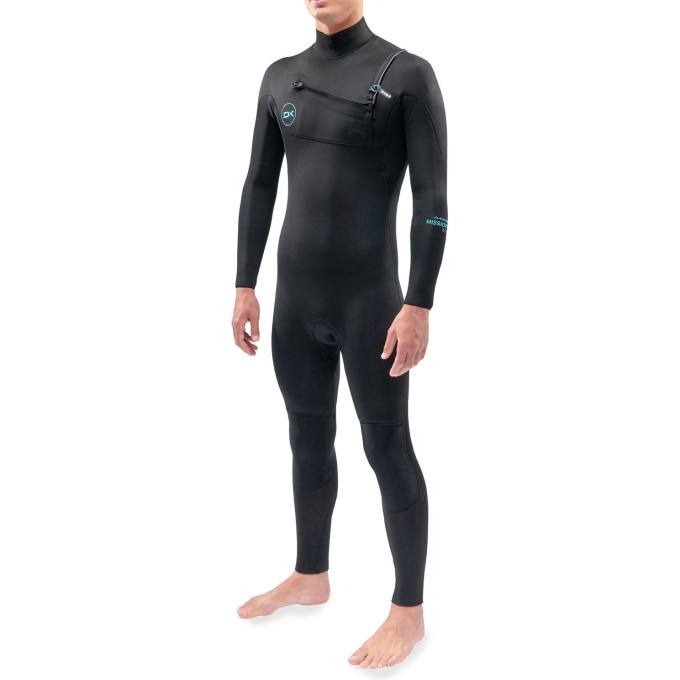 Гидрокостюм DAKINE MEN'S MISSION CHEST ZIP FULL SUIT 4/3mm Black Размер L DK21M43MZ (0604565433732)