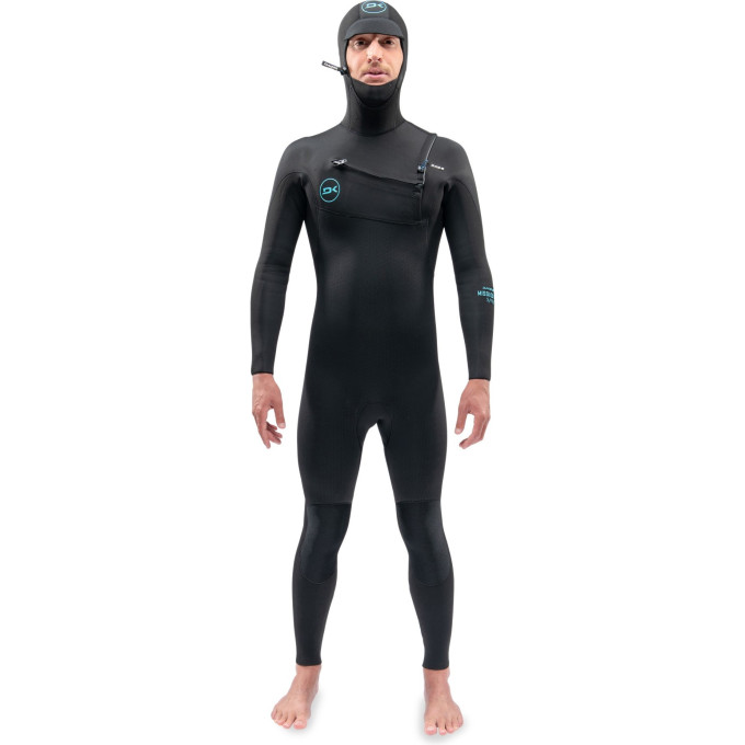 Гидрокостюм DAKINE MEN'S MISSION CHEST ZIP HOODED 4/3mm Black Размер XXL DK22M43HMZ (0604565592590)