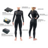 Гидрокостюм женский DAKINE WOMEN'S CYCLONE ZIP FREE FULL SUIT 3/2mm Black Размер 14 DK21W32C (0604565435866)