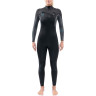 Гидрокостюм женский DAKINE WOMEN'S QUANTUM CHEST ZIP FULL SUIT 3/2mm Black/Grey Размер 10 DK22W32QZ (0604565597106)